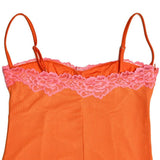 Orange Maxi dress