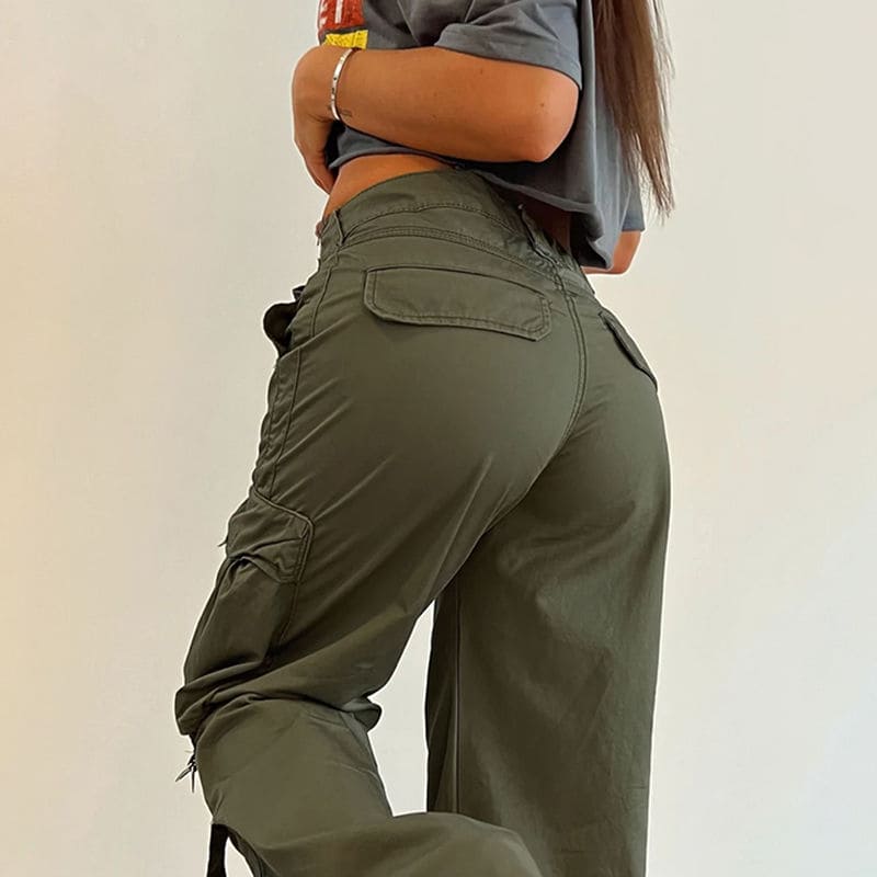 Olive Cargo Pants