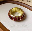 Amber Chunky Resin Bracelet