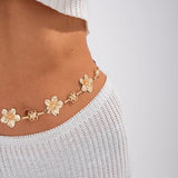Gold Flower Waist Chain