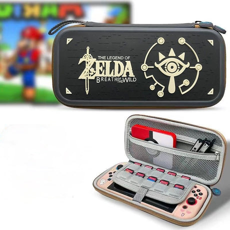 Black Zelda Nintendo Switch Carry Case