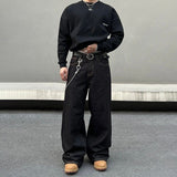 Black Wide Leg Baggy Jeans