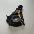Black Yellow Strap Lightweight Sling Bag