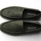 Terra Loafer — Olive Suede