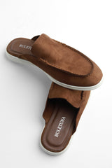 Dune Mule — Cocoa, side