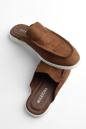 Dune Mule — Cocoa, insole