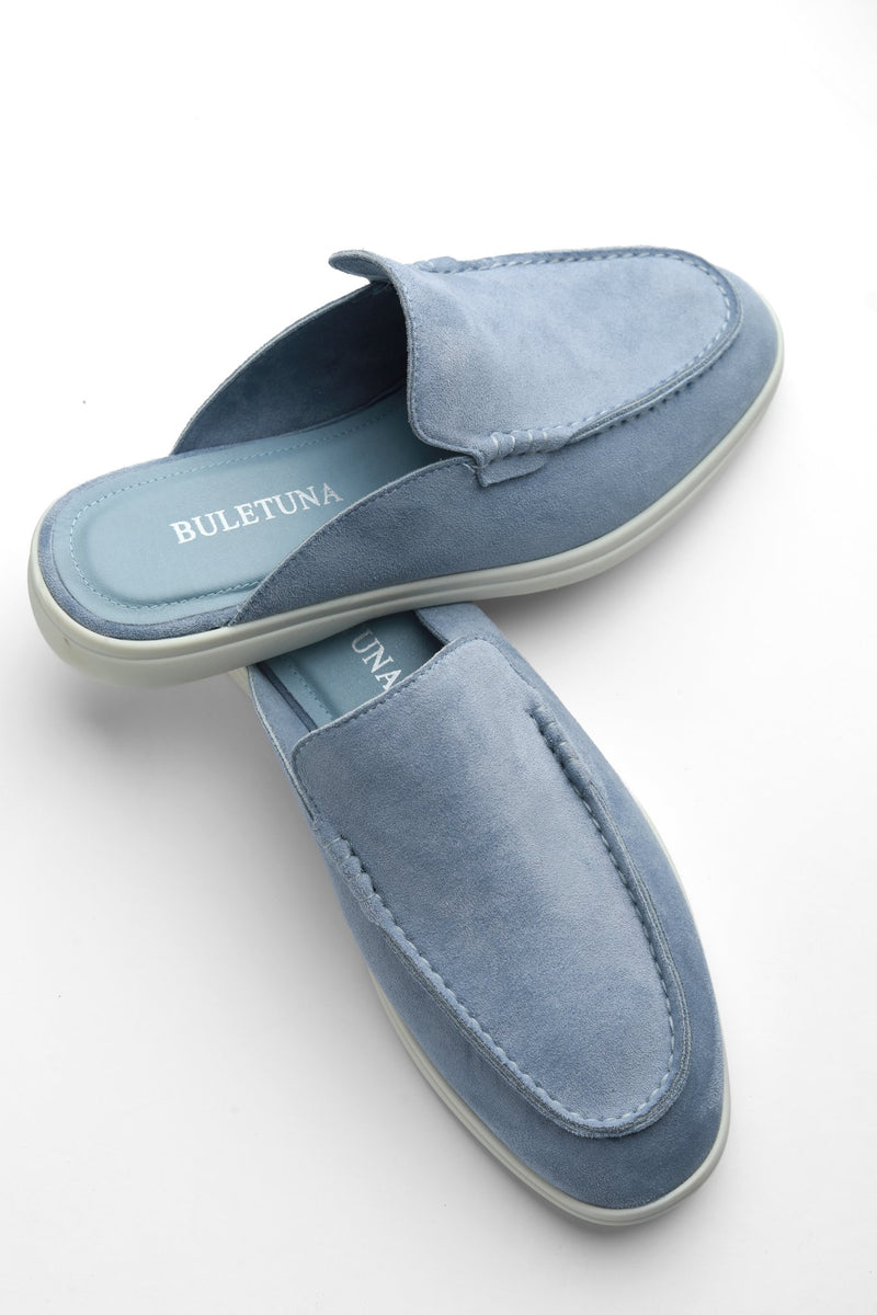 Dune Mule — Dusk Blue