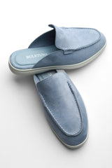 Dune Mule — Dusk Blue, pair