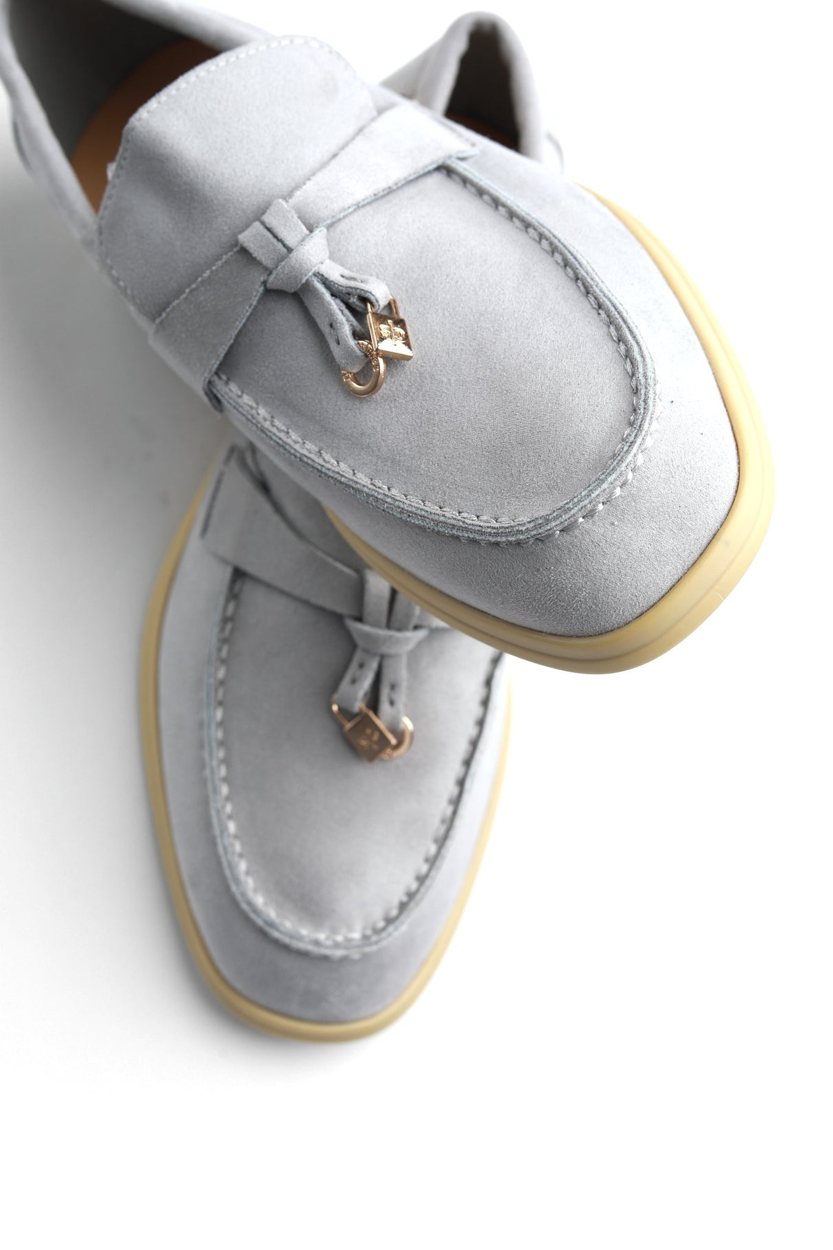 Clasp Loafer — Grey Clasp, pair