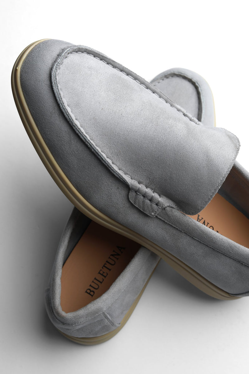 Terra Loafer — Stone Grey