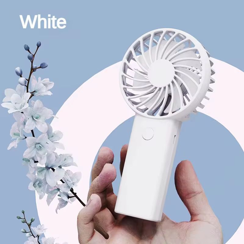 White mini fan