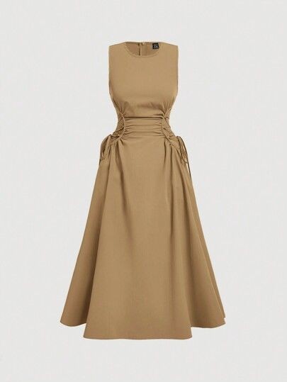 Brown Evening Dress