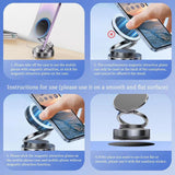 Vacuum magnetic phone holder