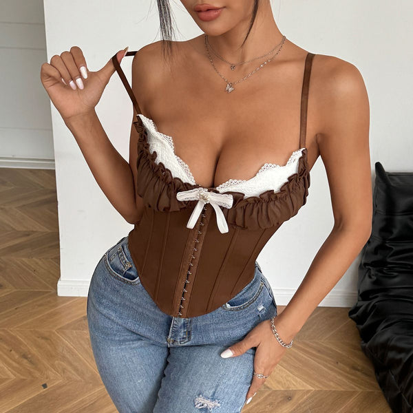 Outlace strapped corset