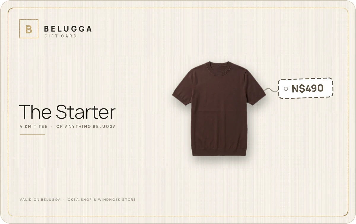 Belugga gift card, The Starter · N$490